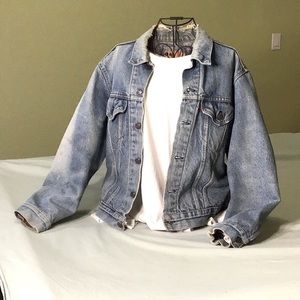 Levi Jean Jacket Vintage Trucker Style
